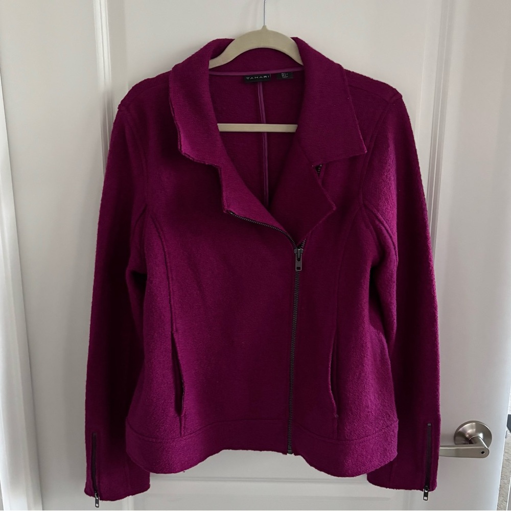 Tahari Women's Purple Jacket